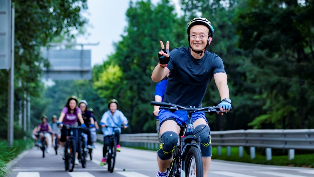 「騎行雁棲湖，凝聚團隊力！」 一日騎行團建，挑戰(zhàn)與美景同行！